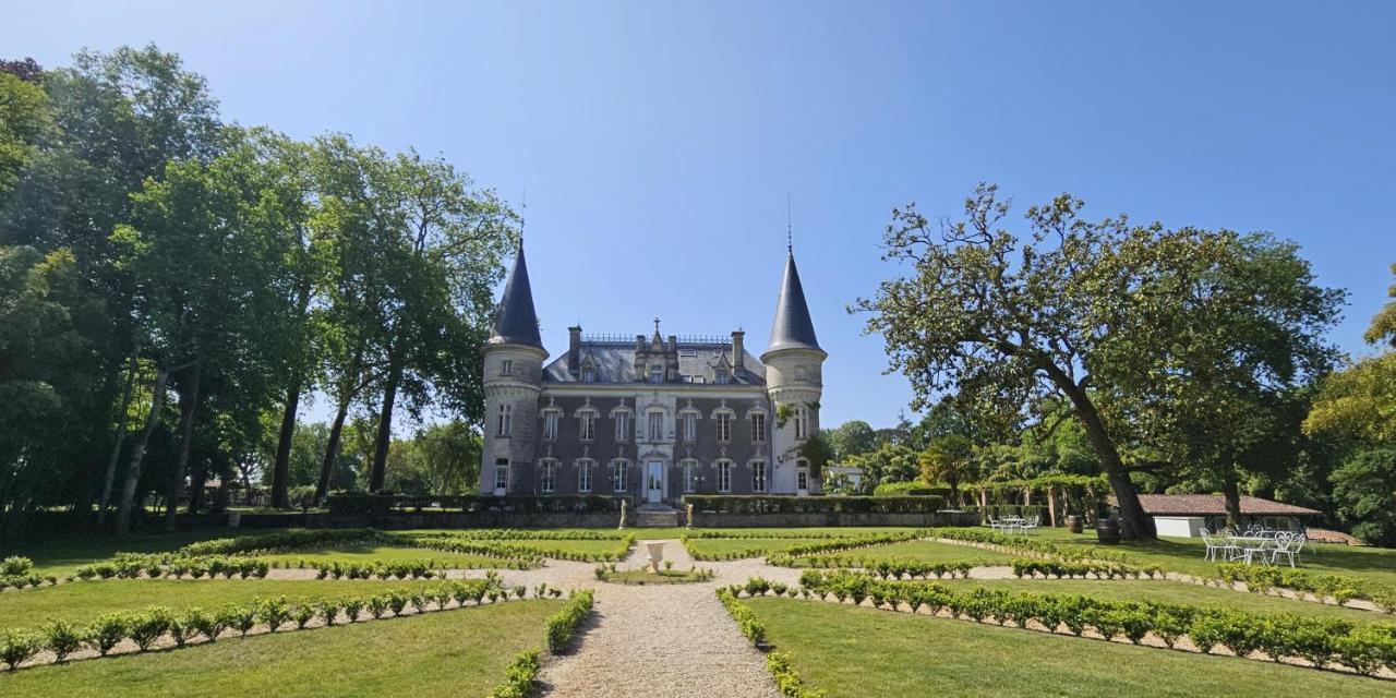 Chateau Belle Epoque - Chambres D'Hotes & Gites Linxe 外观 照片