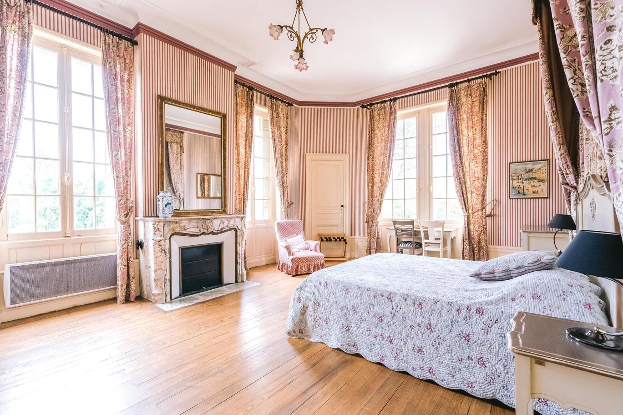 Chateau Belle Epoque - Chambres D'Hotes & Gites Linxe 客房 照片